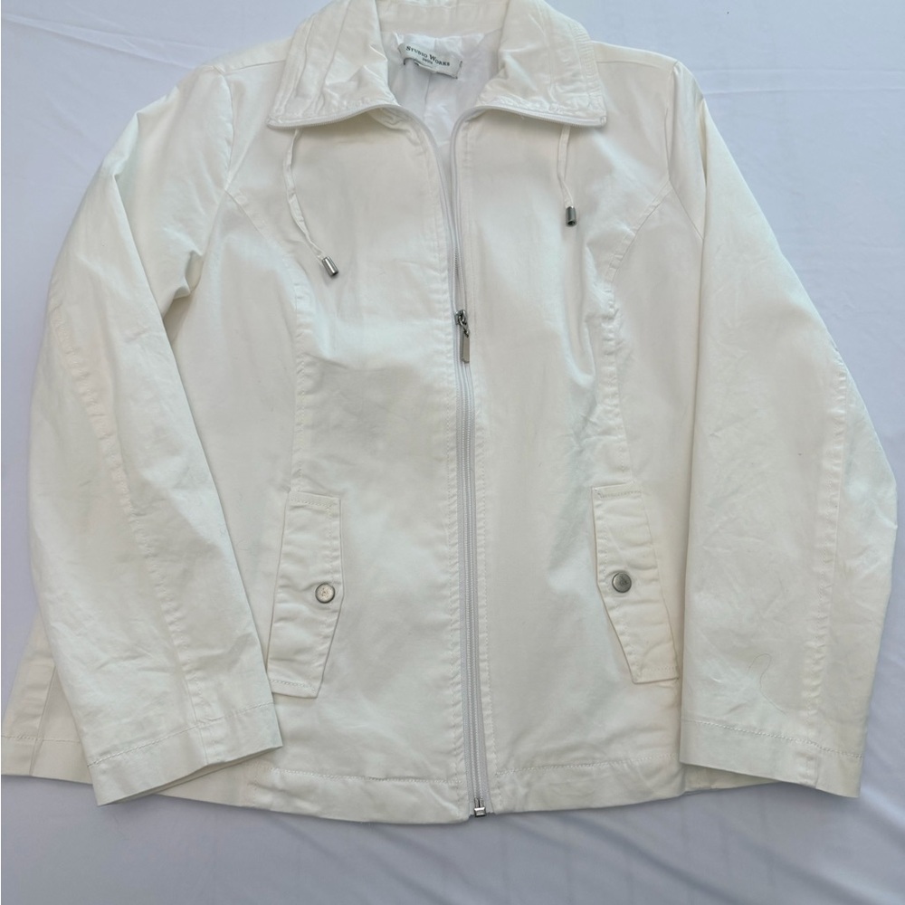 Studio Works Cream Utility Jacket